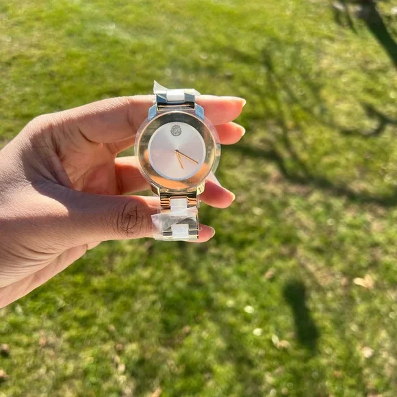 MOVADO BOLD CERAMIC CRYSTAL ACCENT BRACELET WATCH - Picture 9 of 15